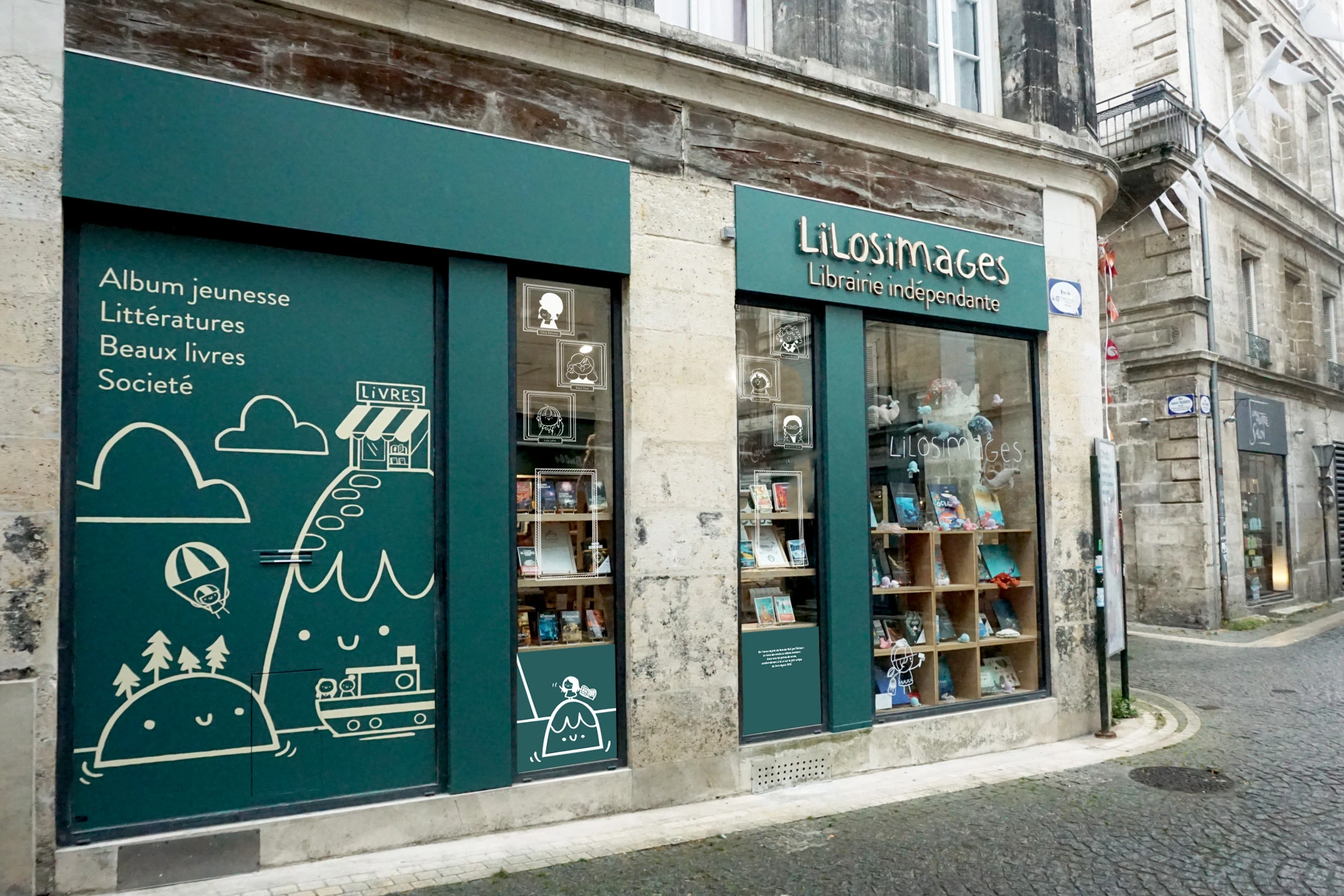 librairie lilosimages lettrage