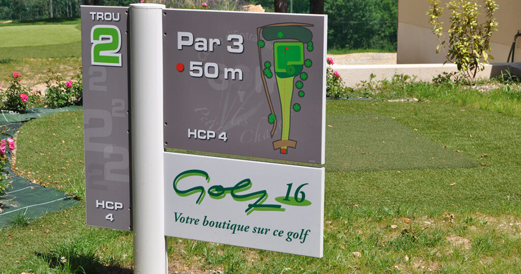 Signalétique golf