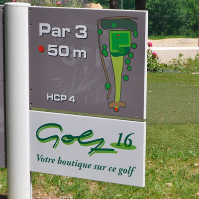 Signalétique golf